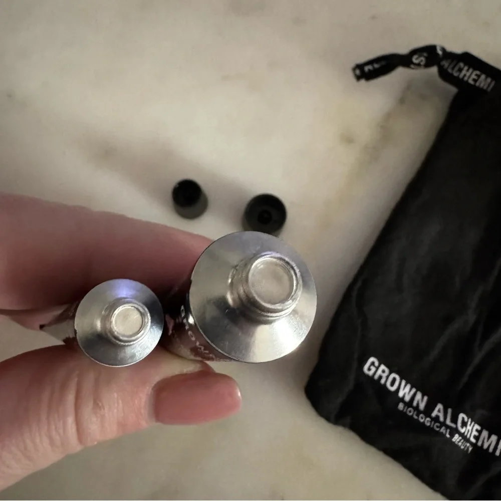 🆕 Grown Alchemist mini lip balm & hand cream in pouch